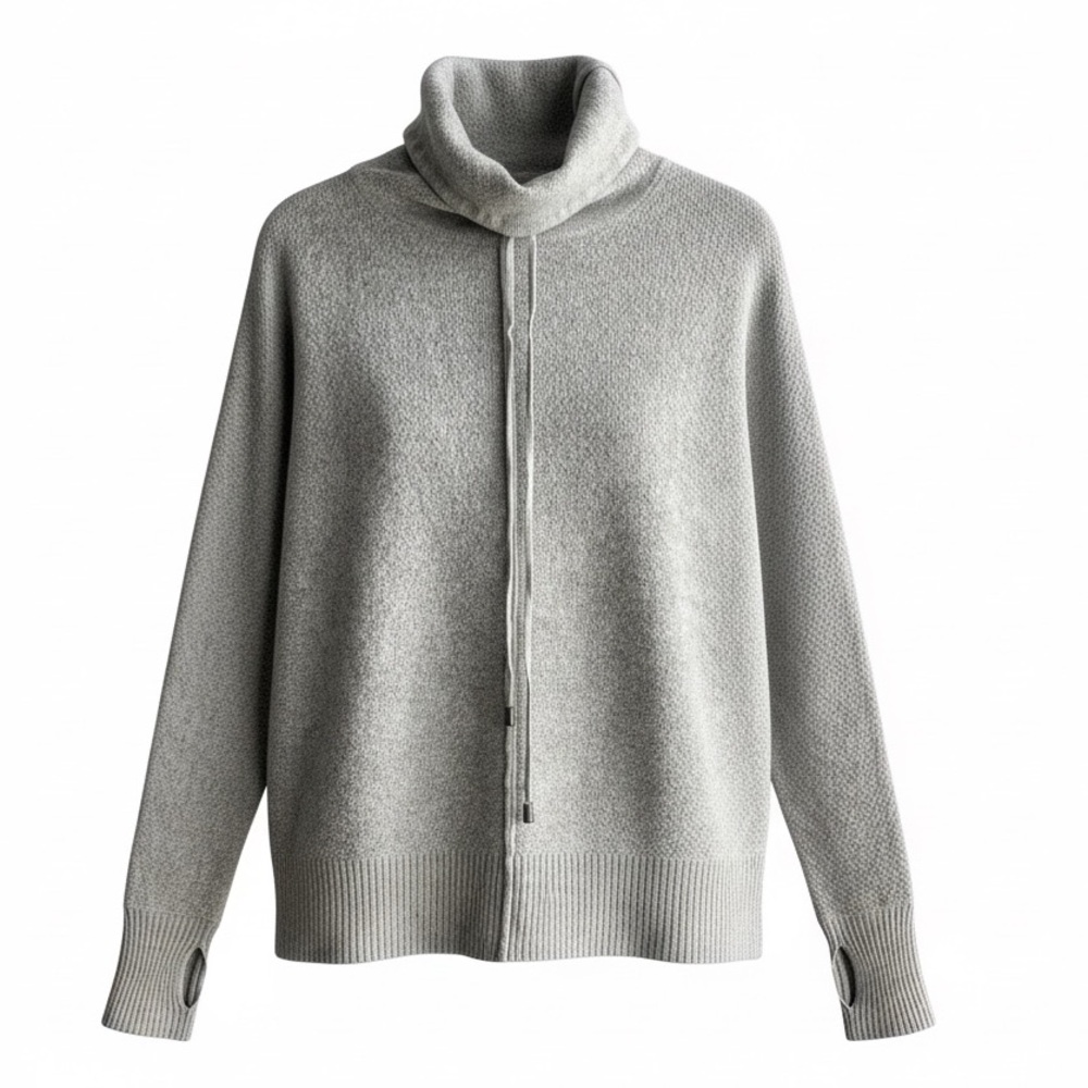 Max Studio Cowlneck 100% 2-Ply Cashmere Sweater